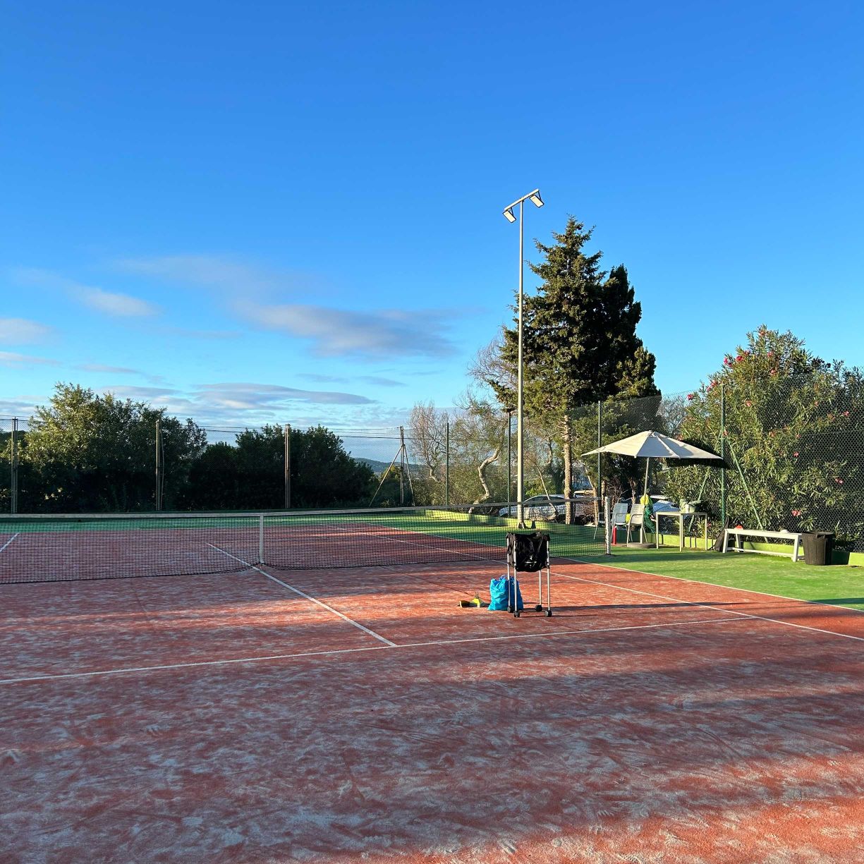 Clases de tenis en Ibiza