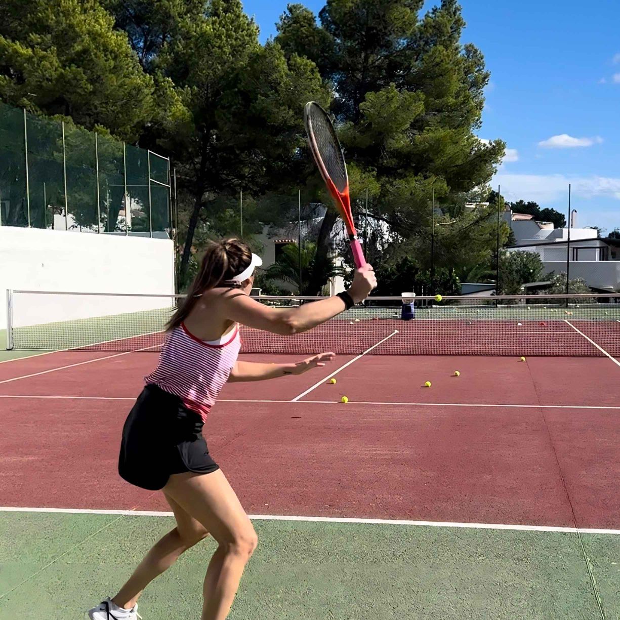 Clases de tenis en Ibiza