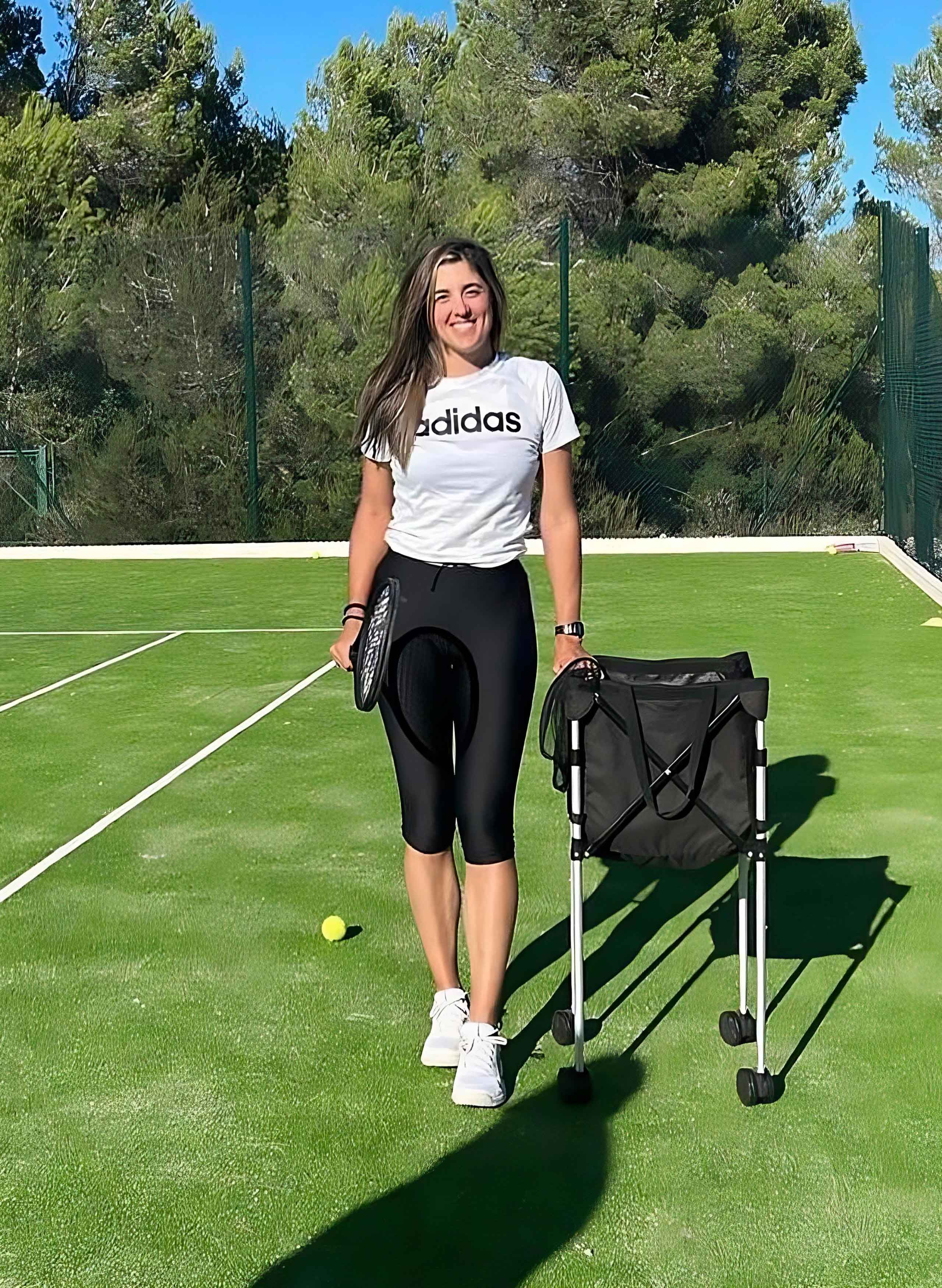 Aranza Salut coach de tenis en Ibiza Tennis and Padel